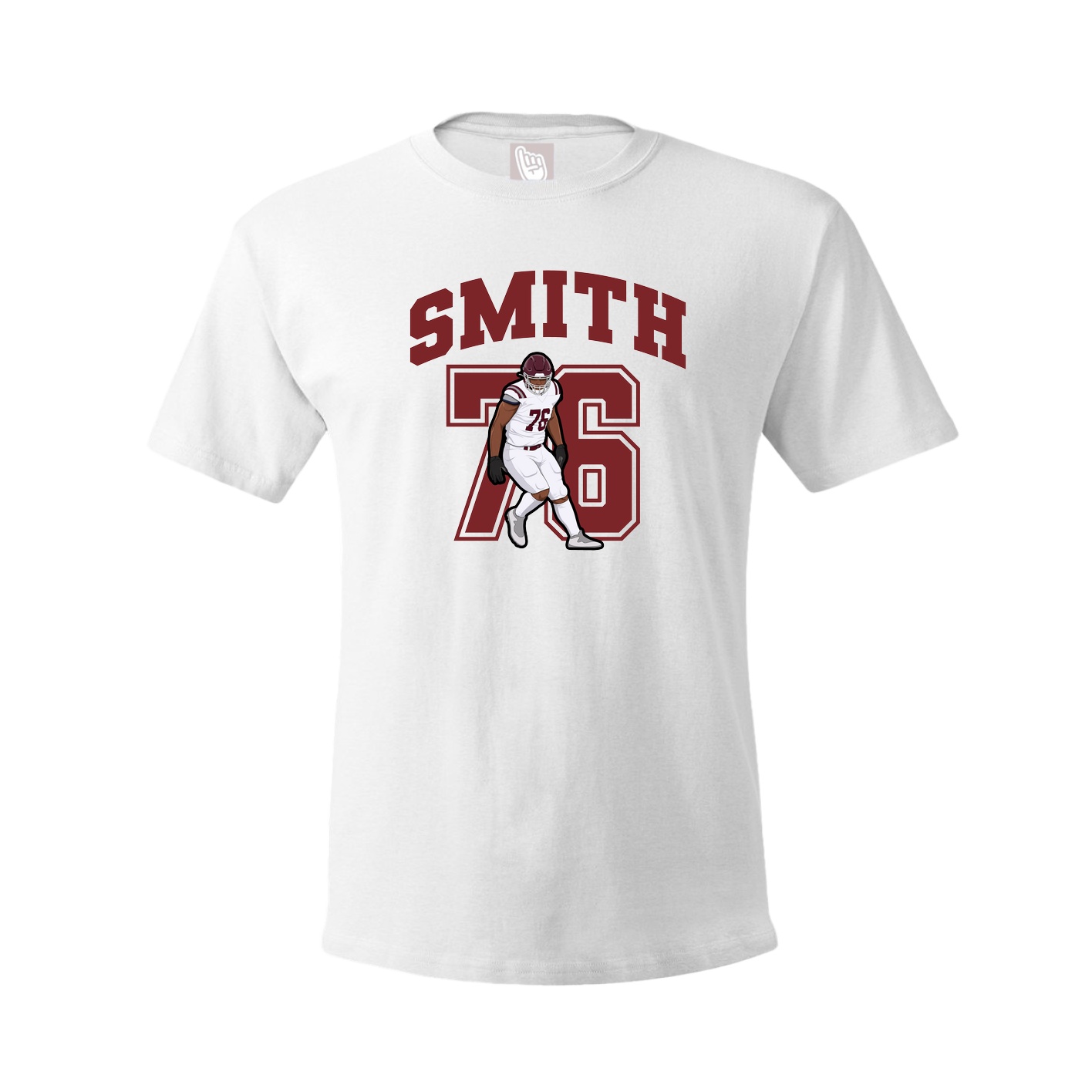 Tee — Number in White