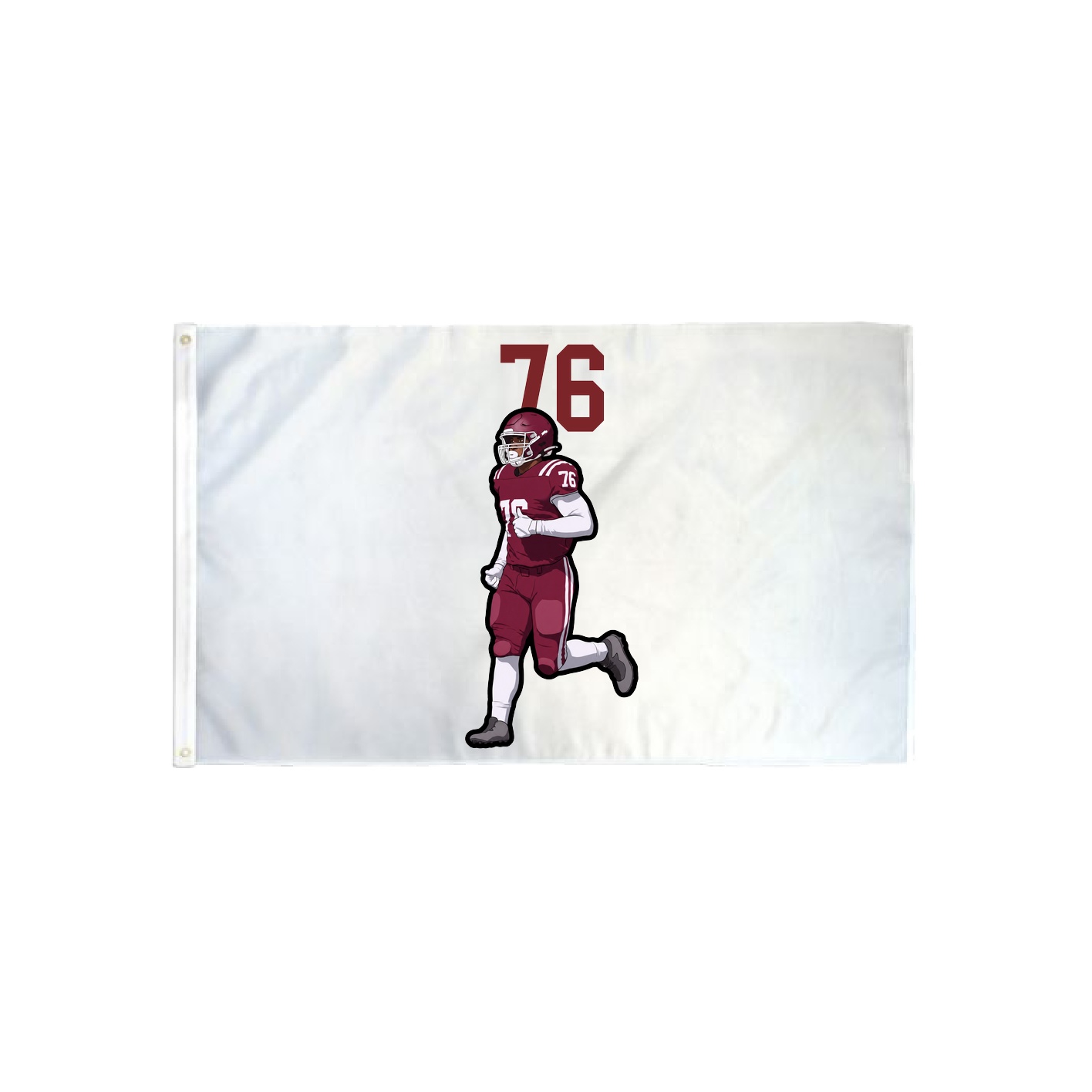 3x5 Flag — Number Top in Classic