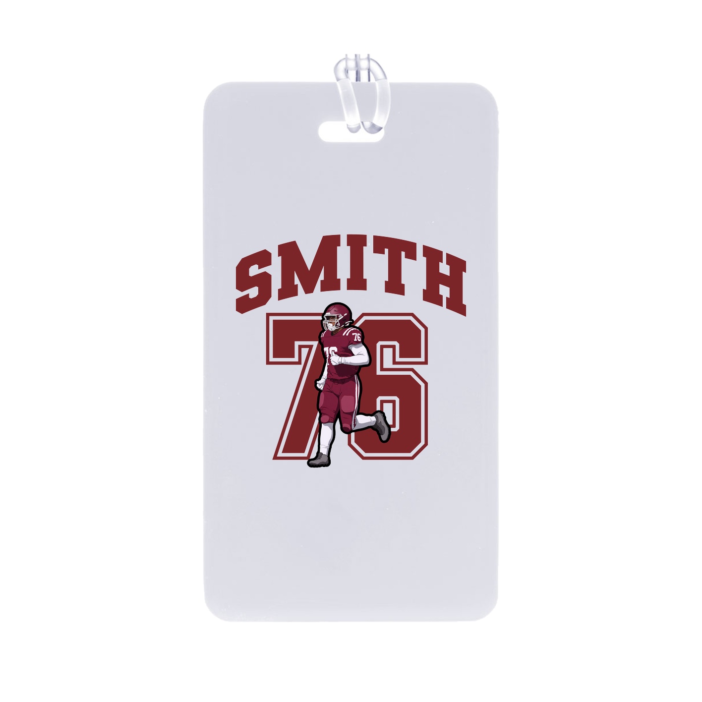 Bag Tag — Number in Classic