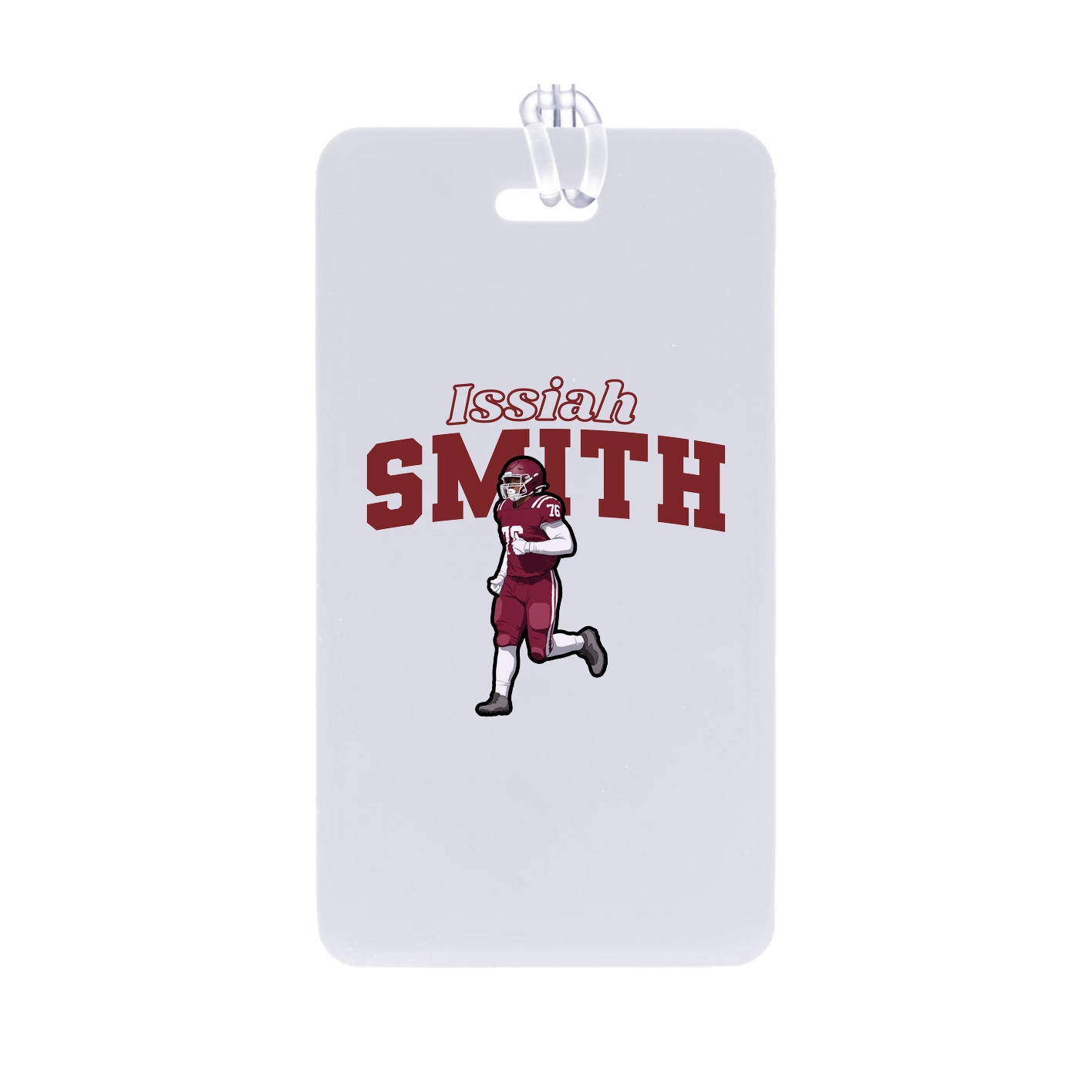 Bag Tag — Name Arch in Classic