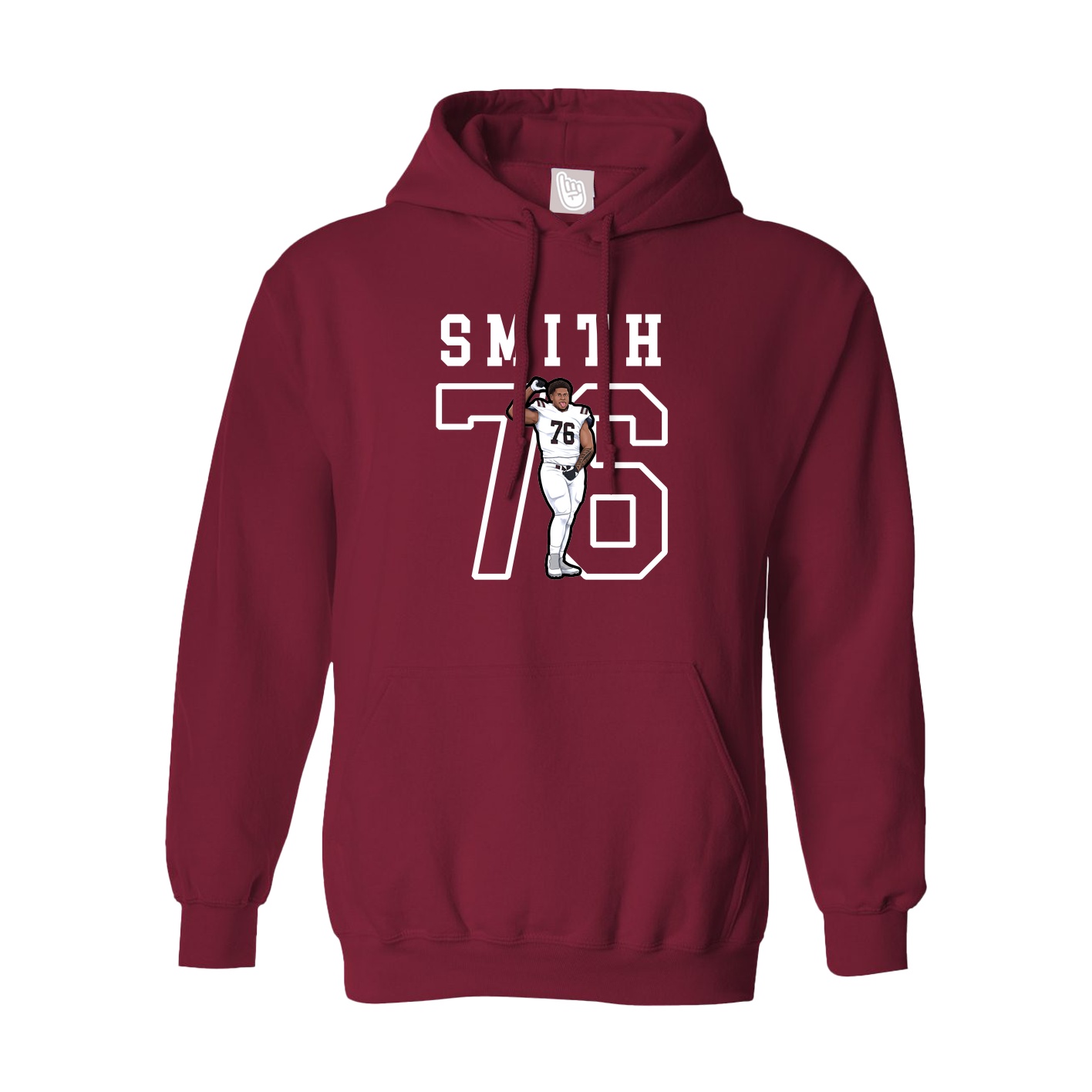 Hoodie — Shirsey in Cardinal