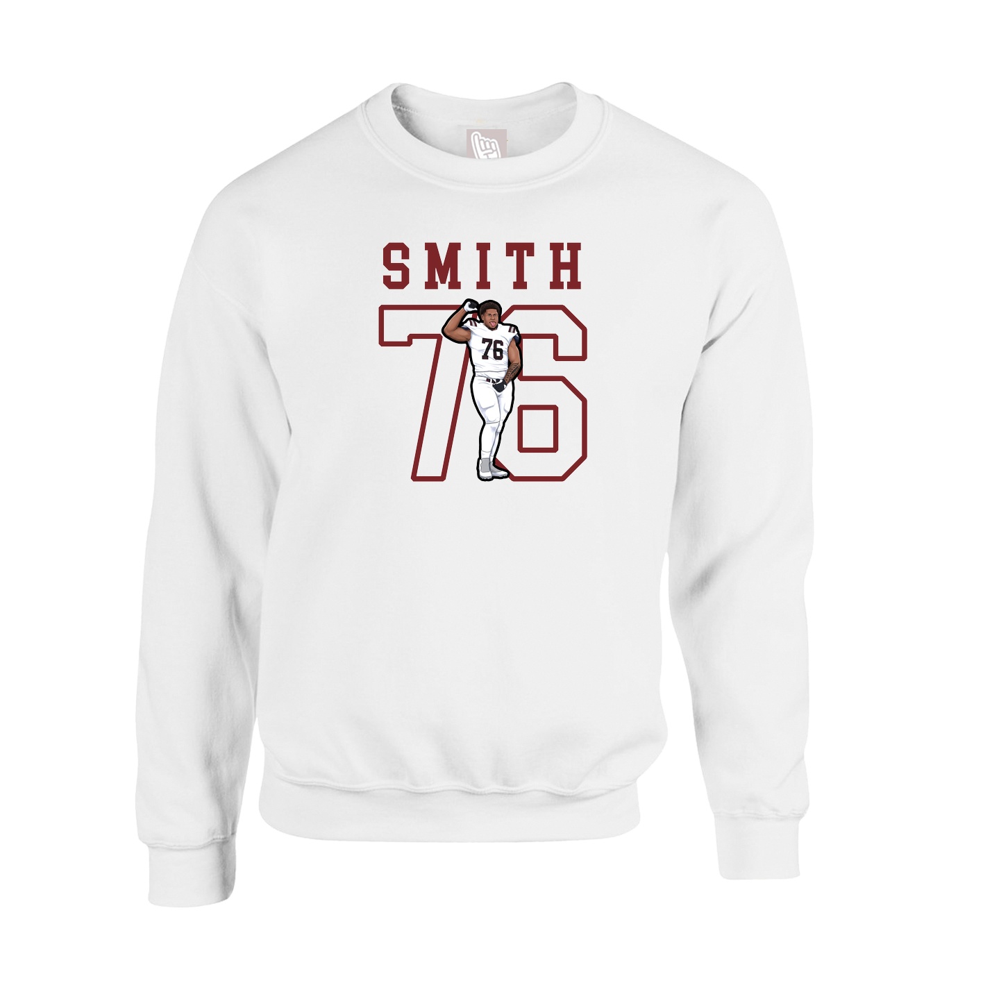 Fleece Crew — Shirsey in White