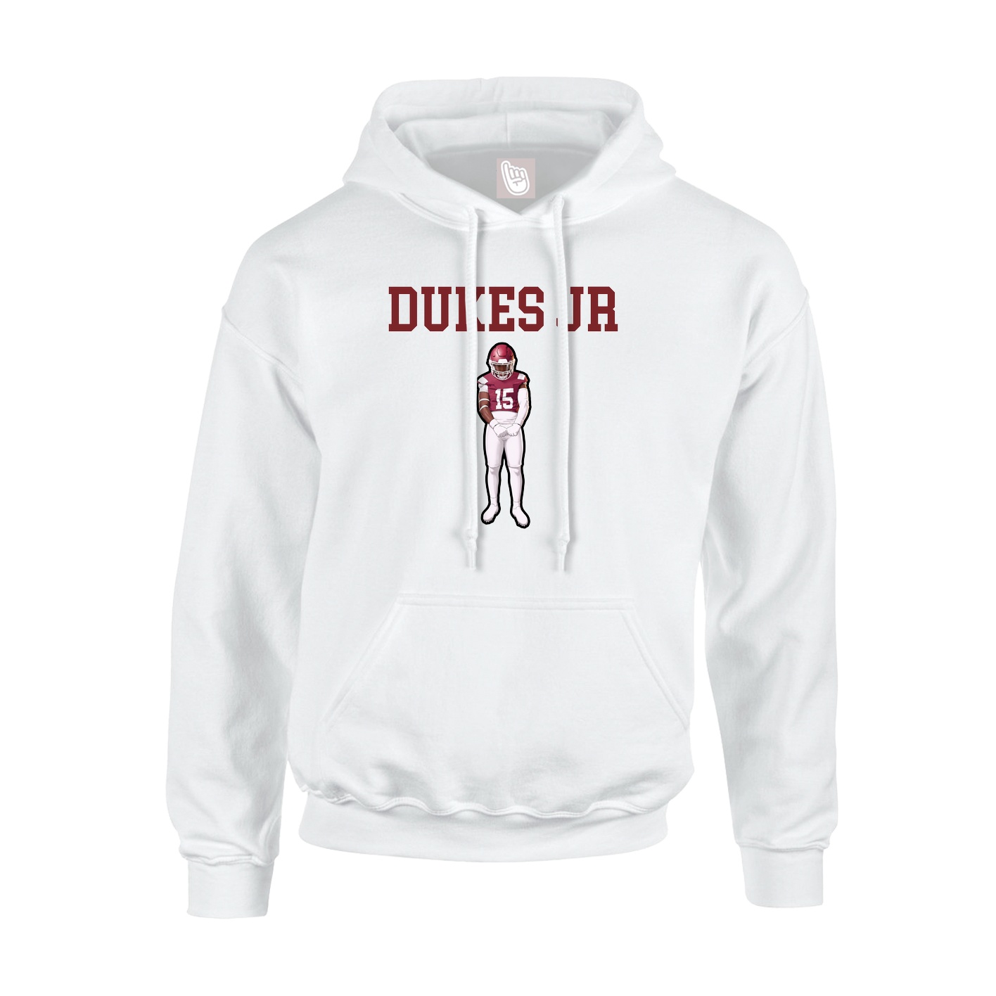 Youth Hoodie — Shirsey in White