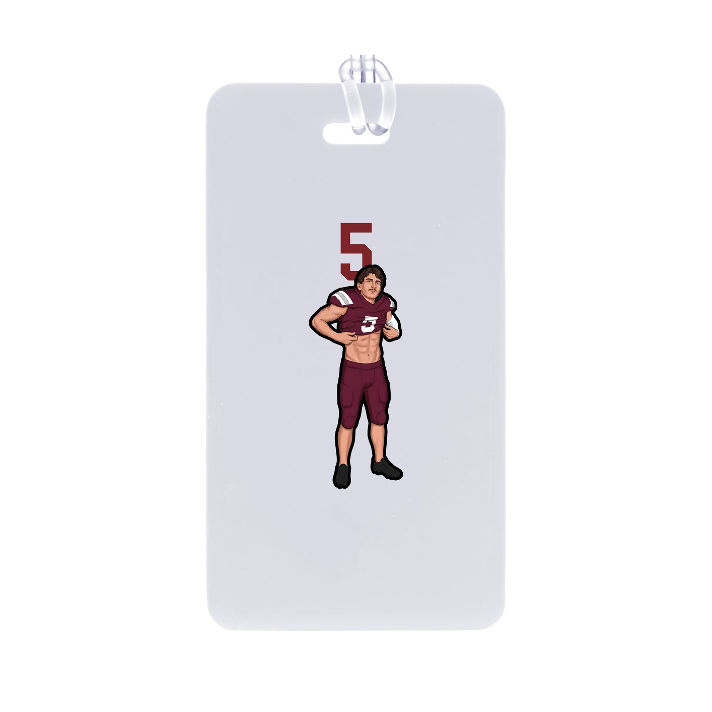 Bag Tag — Number Top in Classic