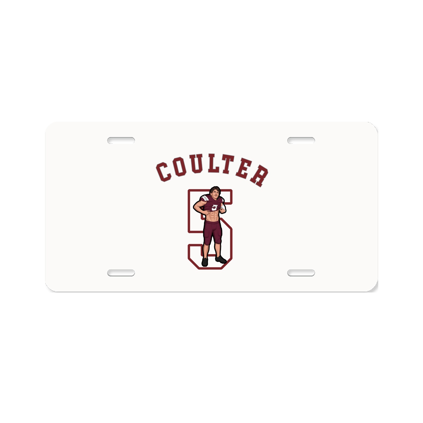 License Plate — Shirsey Arch in Classic