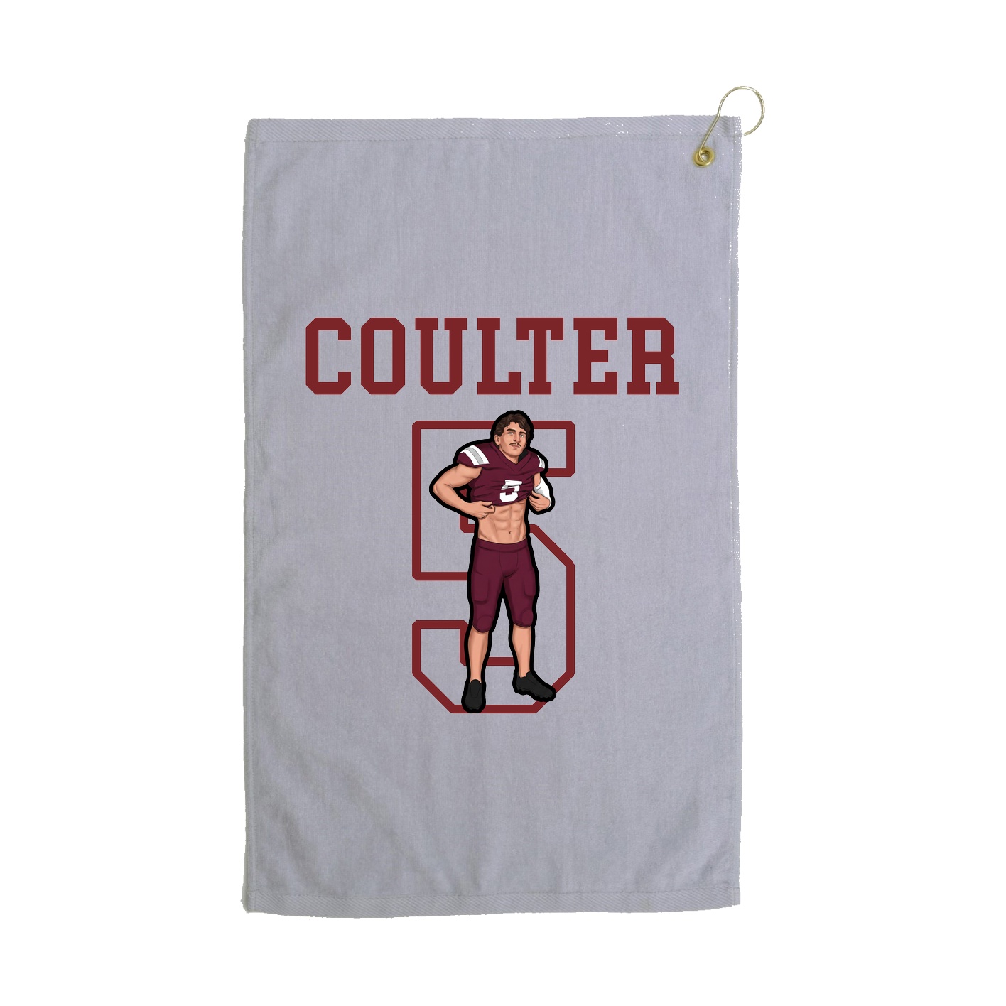 Golf Towel — Shirsey in Grey