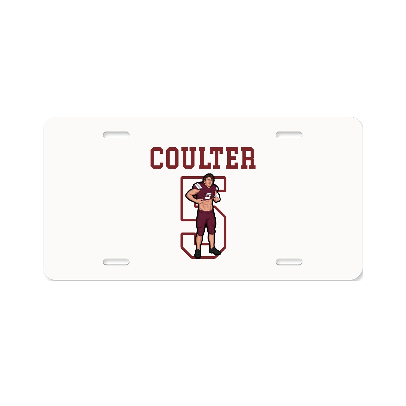 License Plate — Shirsey in Classic