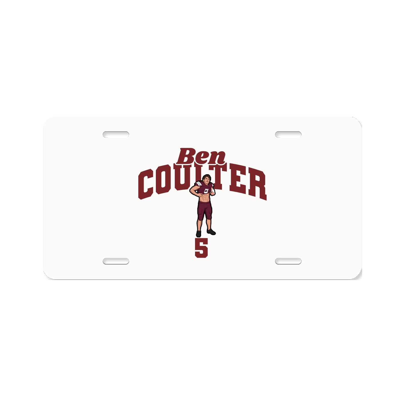 License Plate — Signature Arch in Classic