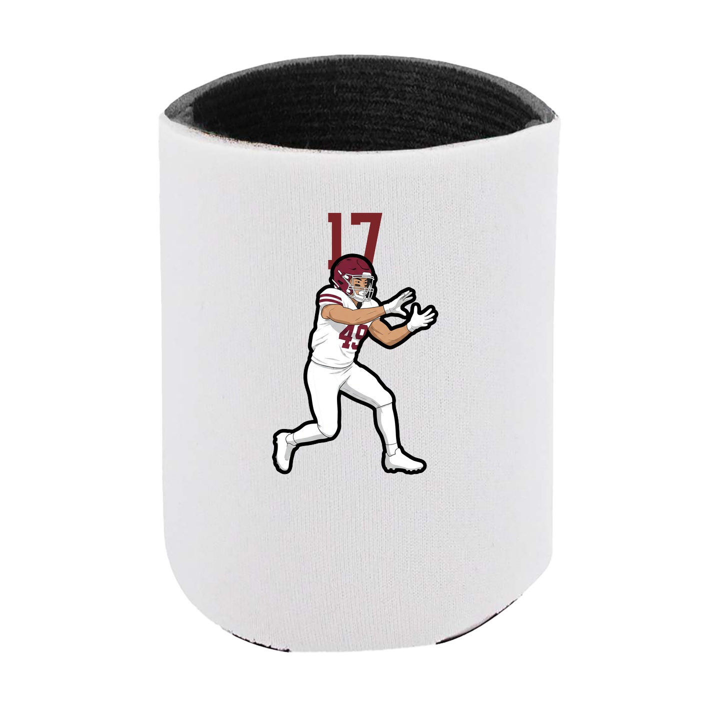 Can Holder — Number Top in White