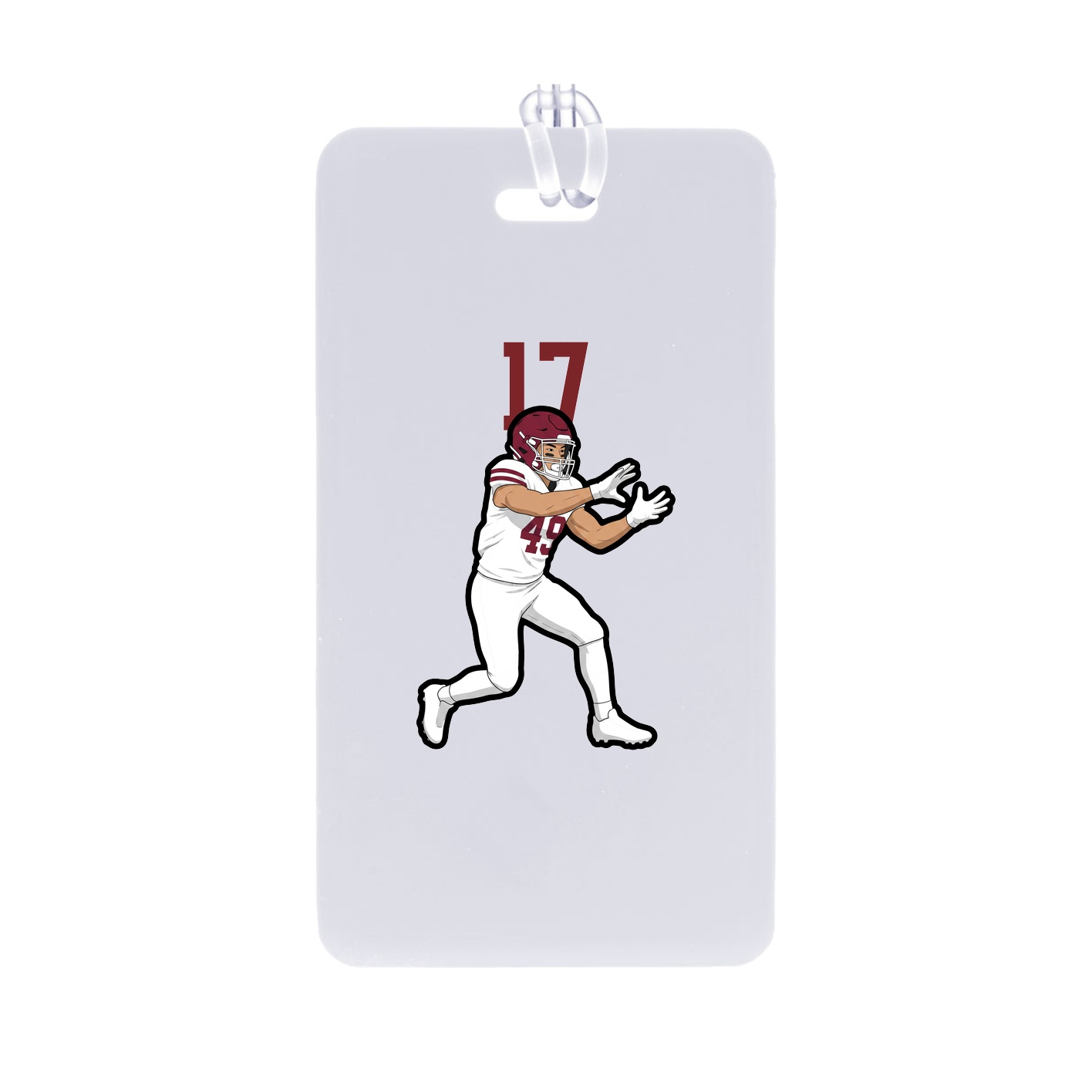 Bag Tag — Number Top in Classic