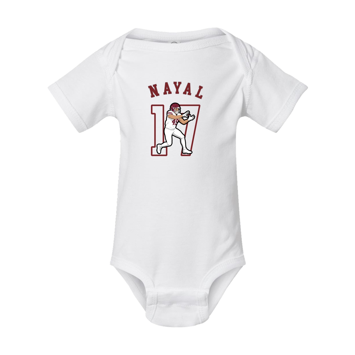 Baby Onesie — Shirsey Arch in White