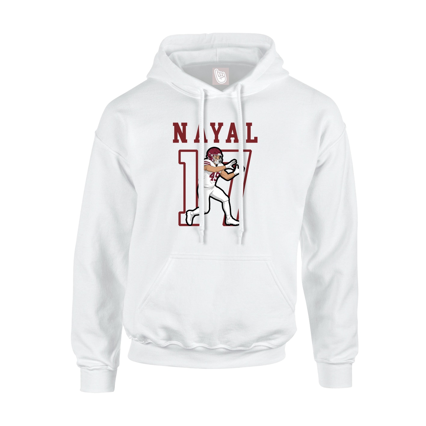 Youth Hoodie — Shirsey in White