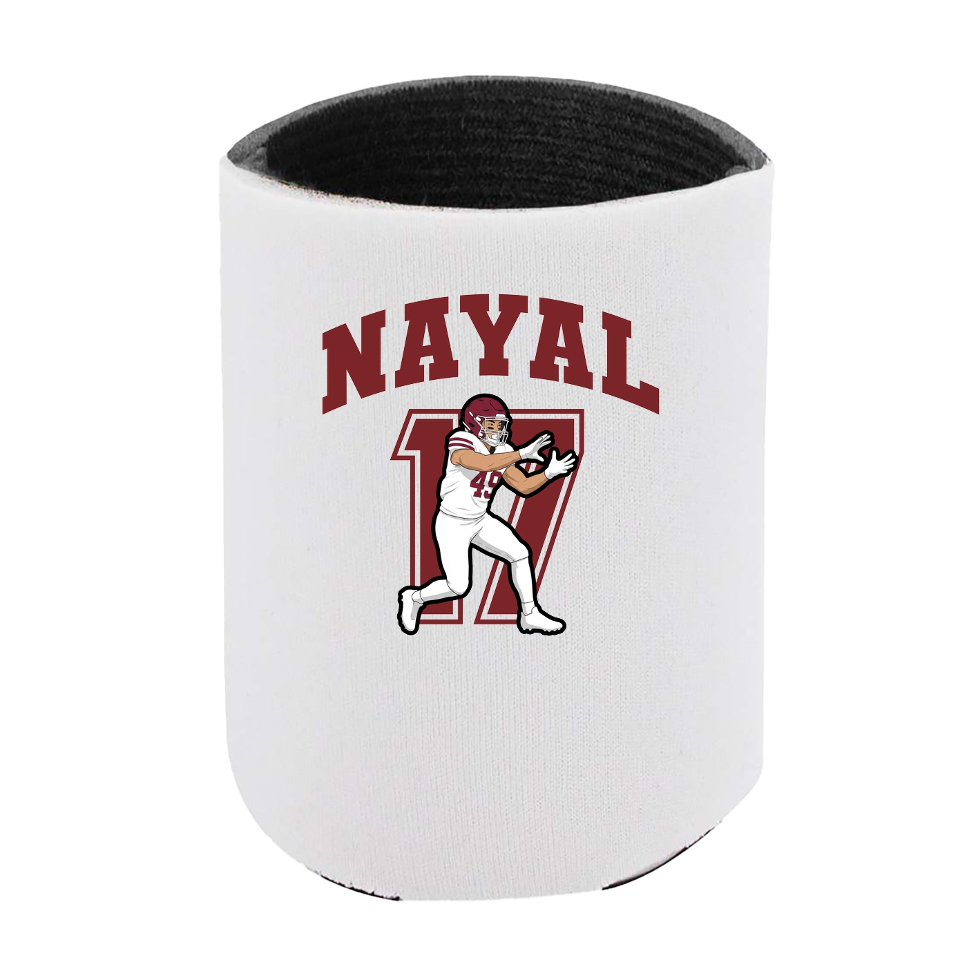 Can Holder — Number in White