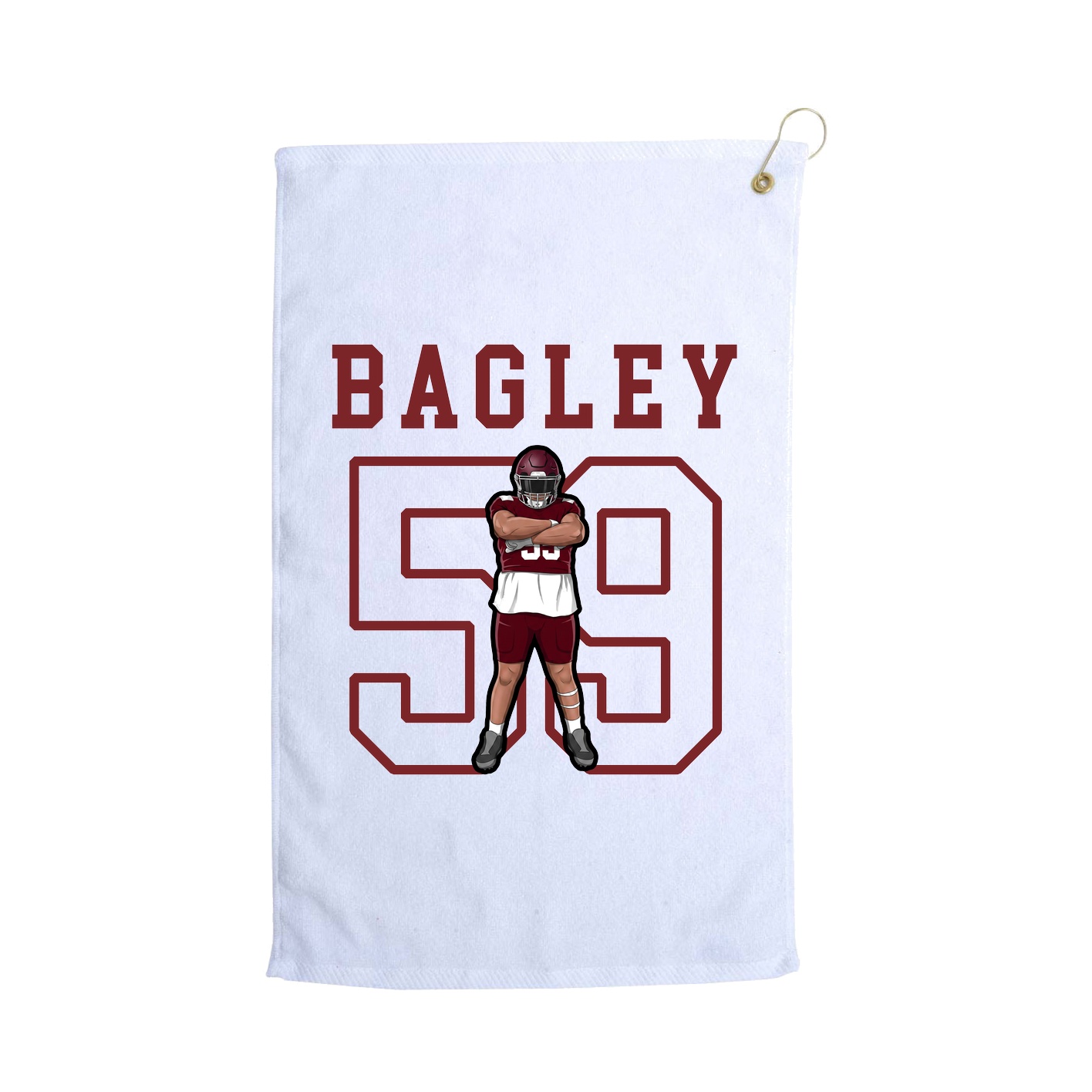 Golf Towel — Shirsey in White