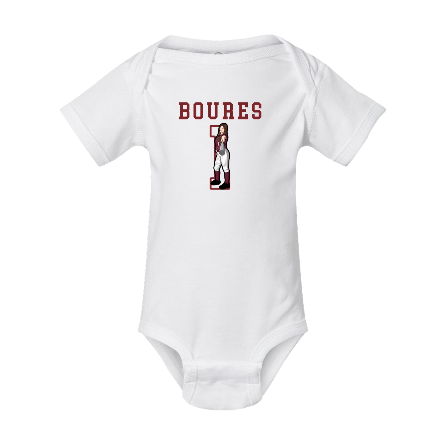 Baby Onesie — Shirsey in White