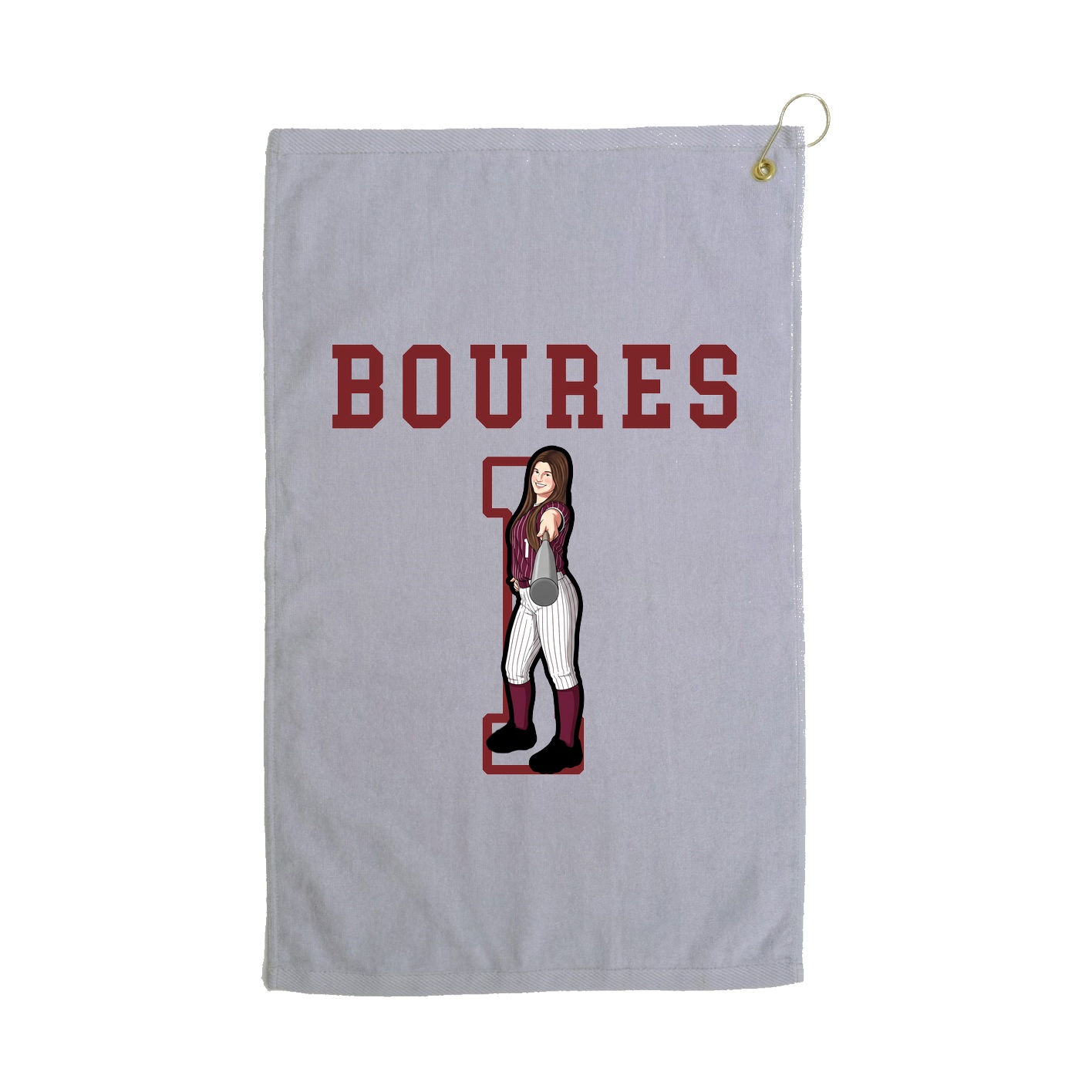 Golf Towel — Shirsey in Grey