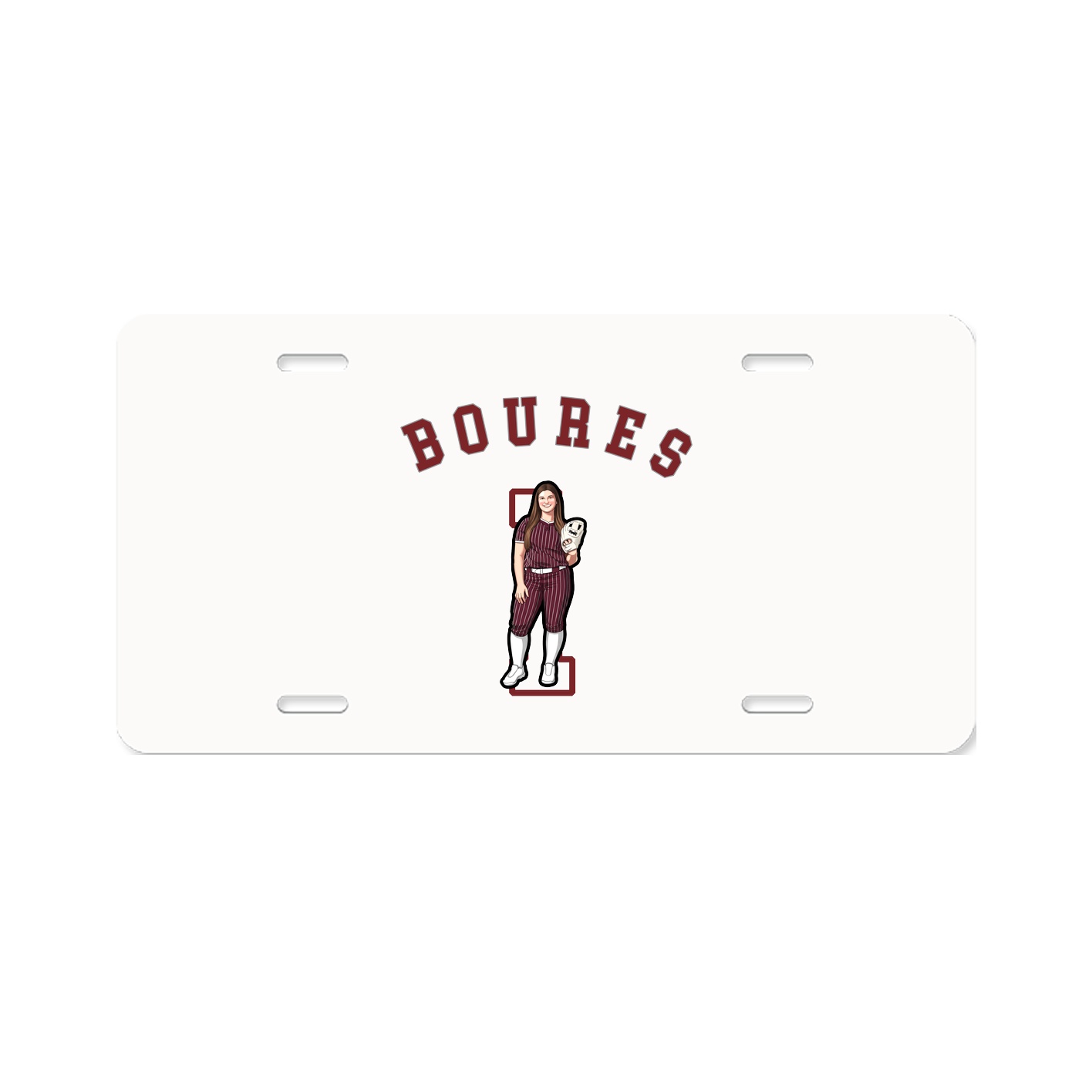 License Plate — Shirsey Arch in Classic