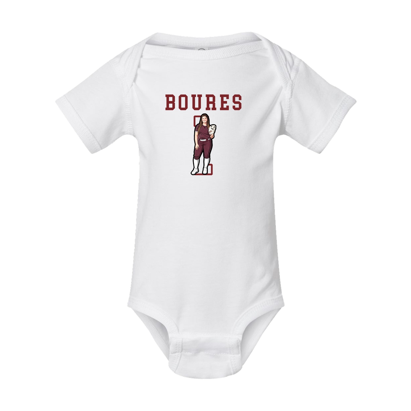 Baby Onesie — Shirsey in White