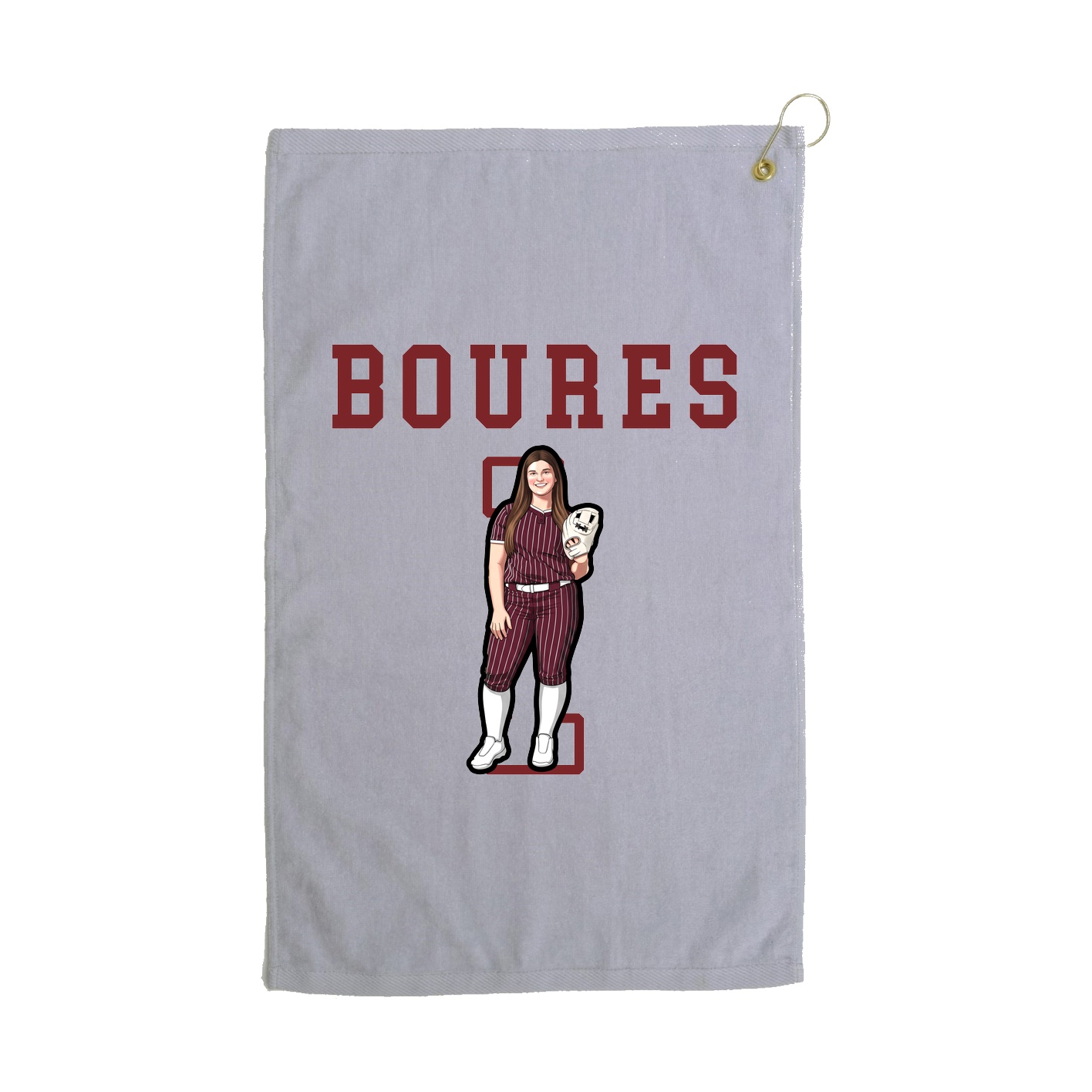 Golf Towel — Shirsey in Grey