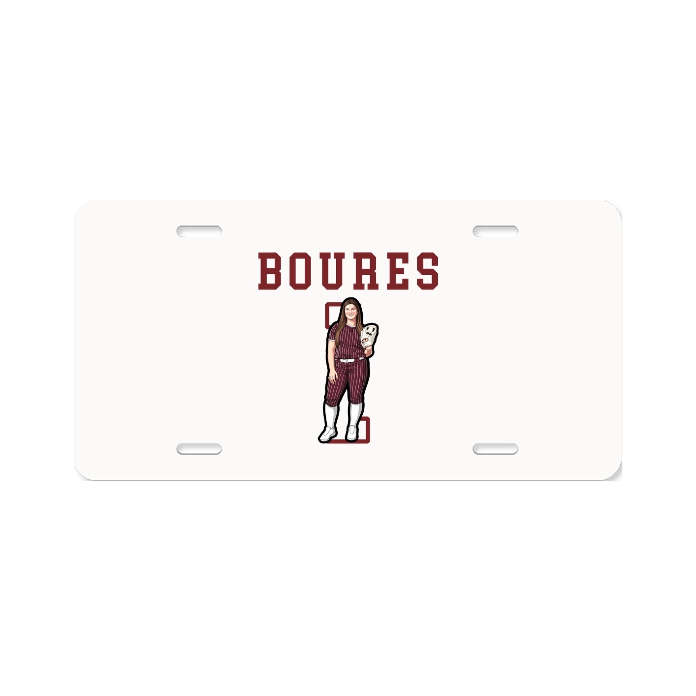 License Plate — Shirsey in Classic