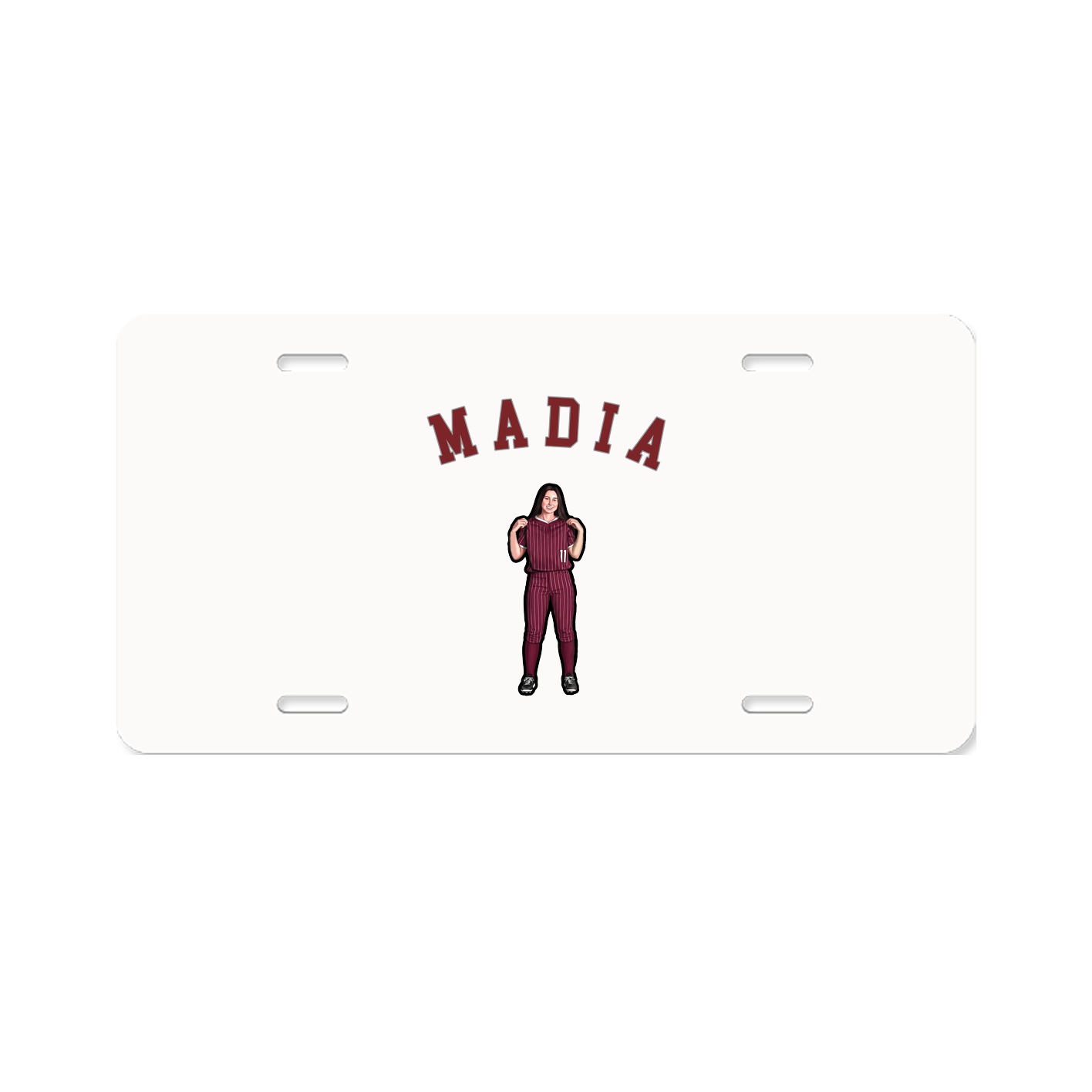 License Plate — Shirsey Arch in Classic
