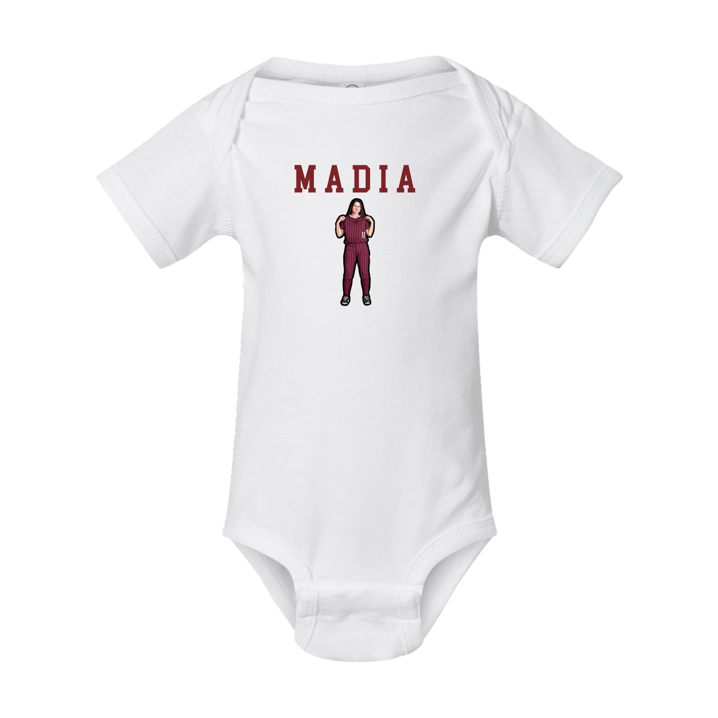 Baby Onesie — Shirsey in White