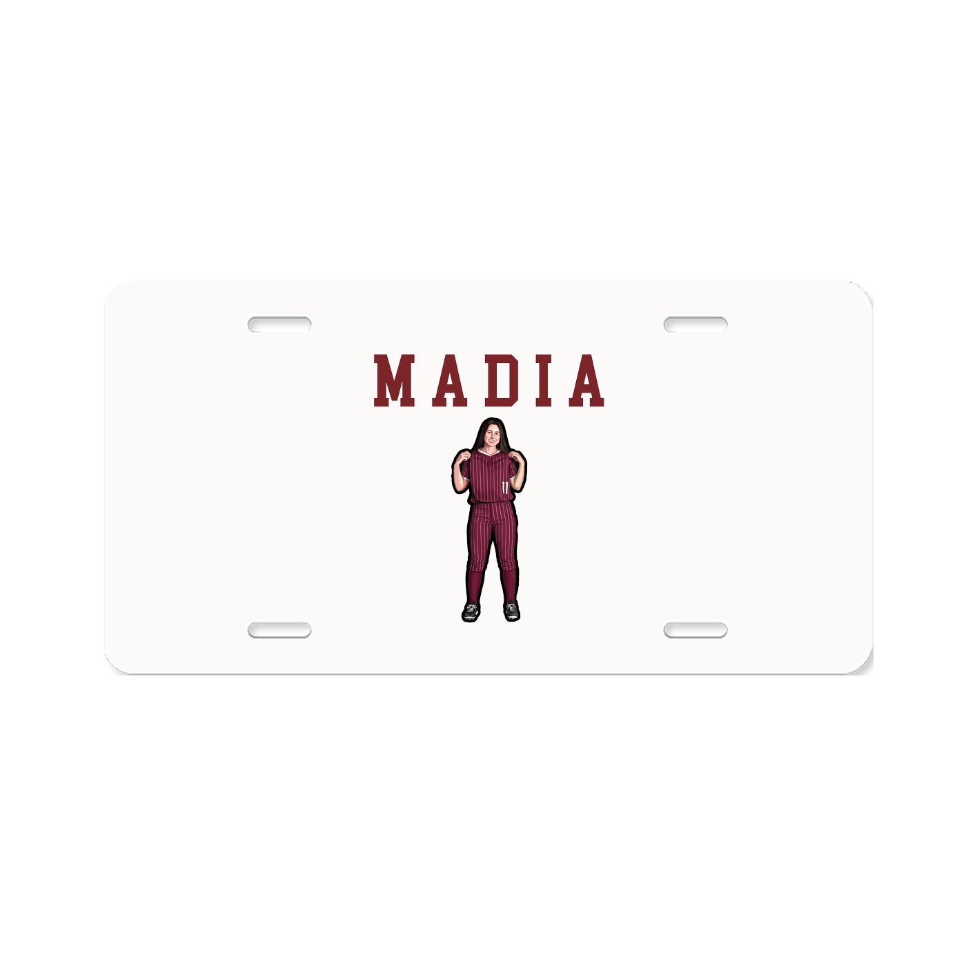 License Plate — Shirsey in Classic