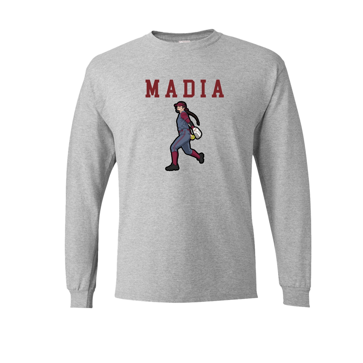 Long Sleeve Tee — Shirsey in Grey