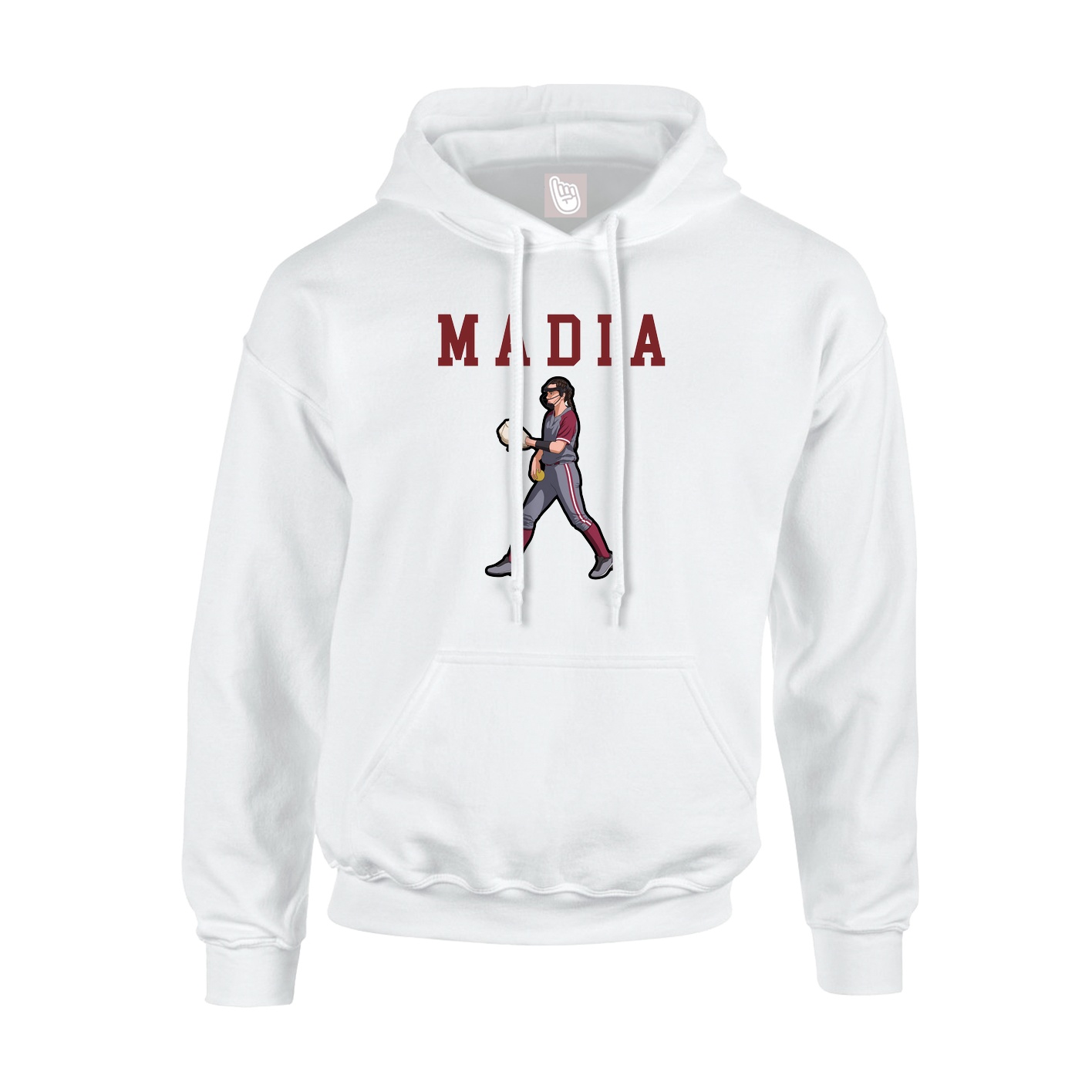 Youth Hoodie — Shirsey in White