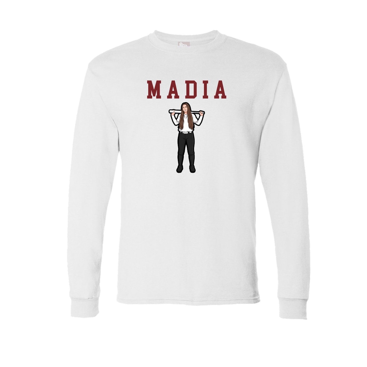 Long Sleeve Tee — Shirsey in White