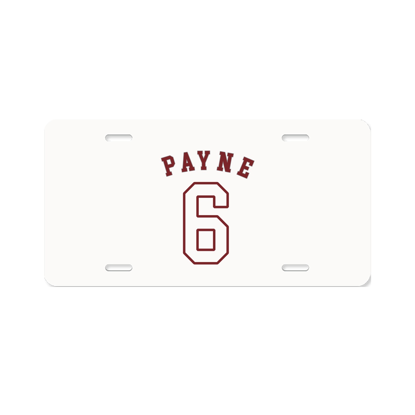 License Plate — Shirsey Arch in Classic