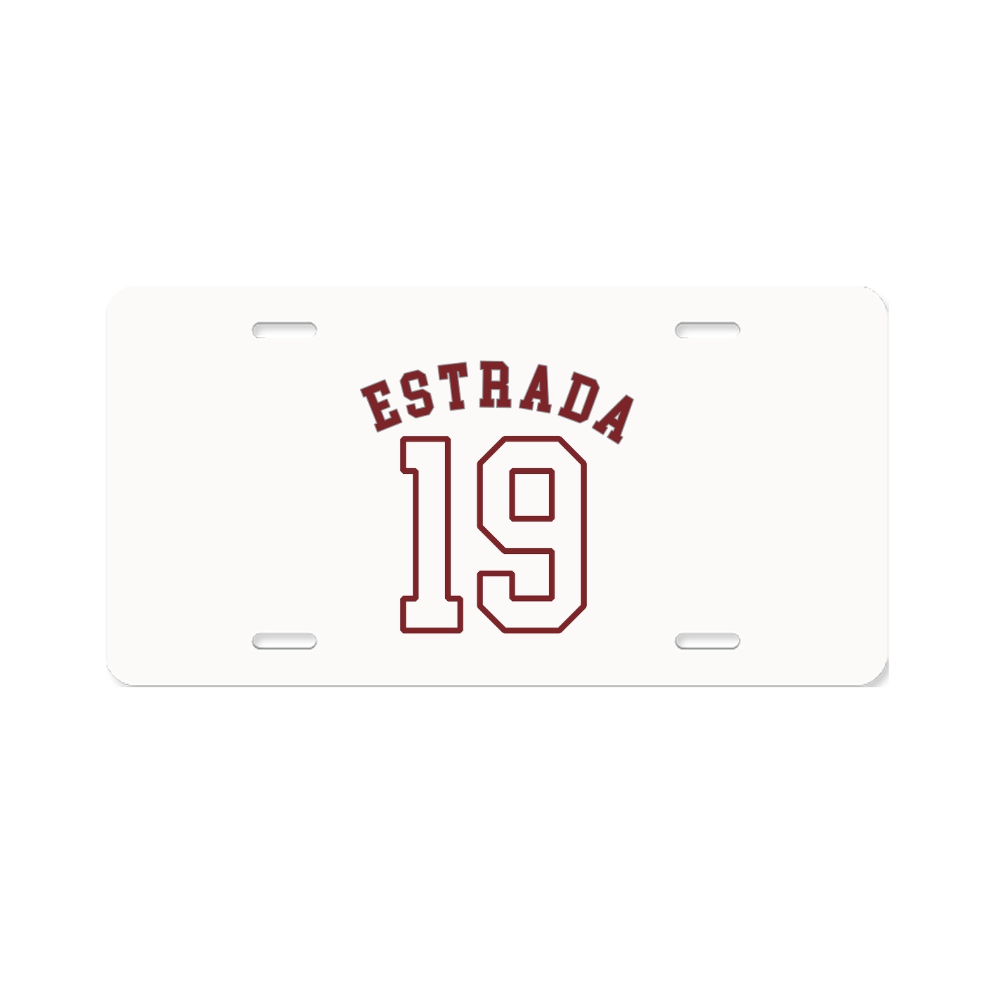License Plate — Shirsey Arch in Classic