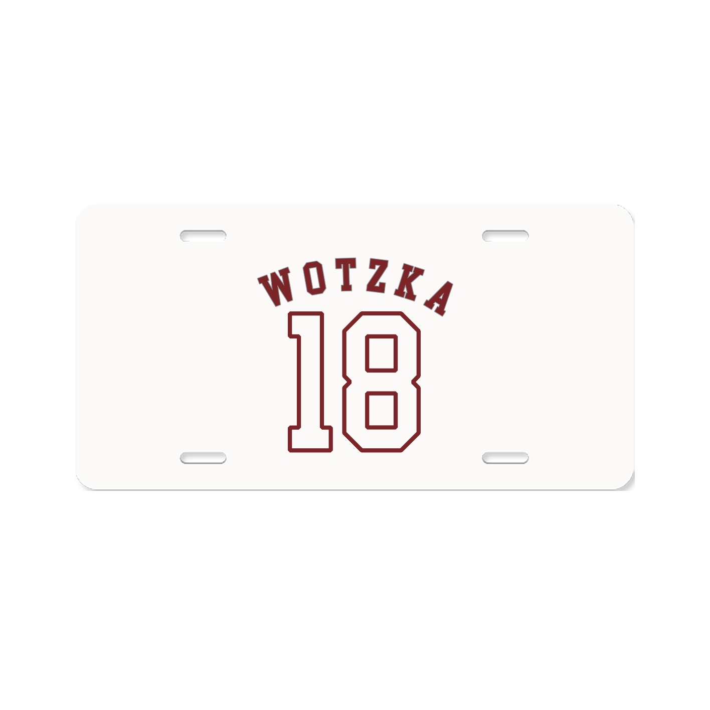License Plate — Shirsey Arch in Classic