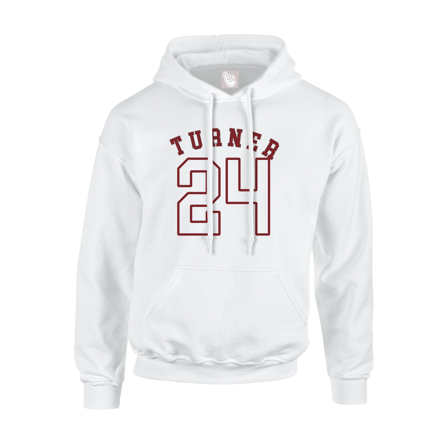 Hoodie — Shirsey Arch in White