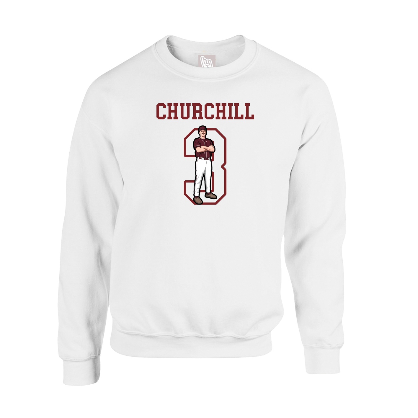 Fleece Crew — Shirsey in White