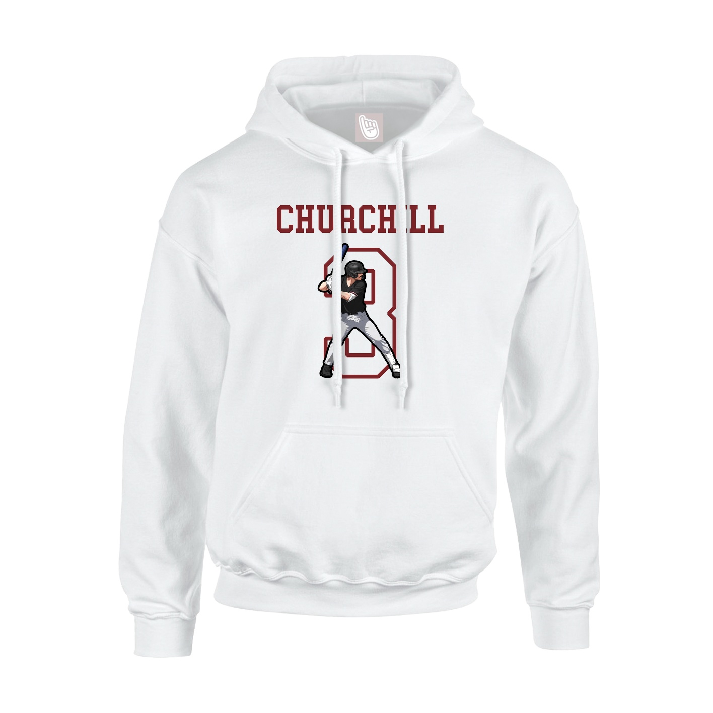 Youth Hoodie — Shirsey in White