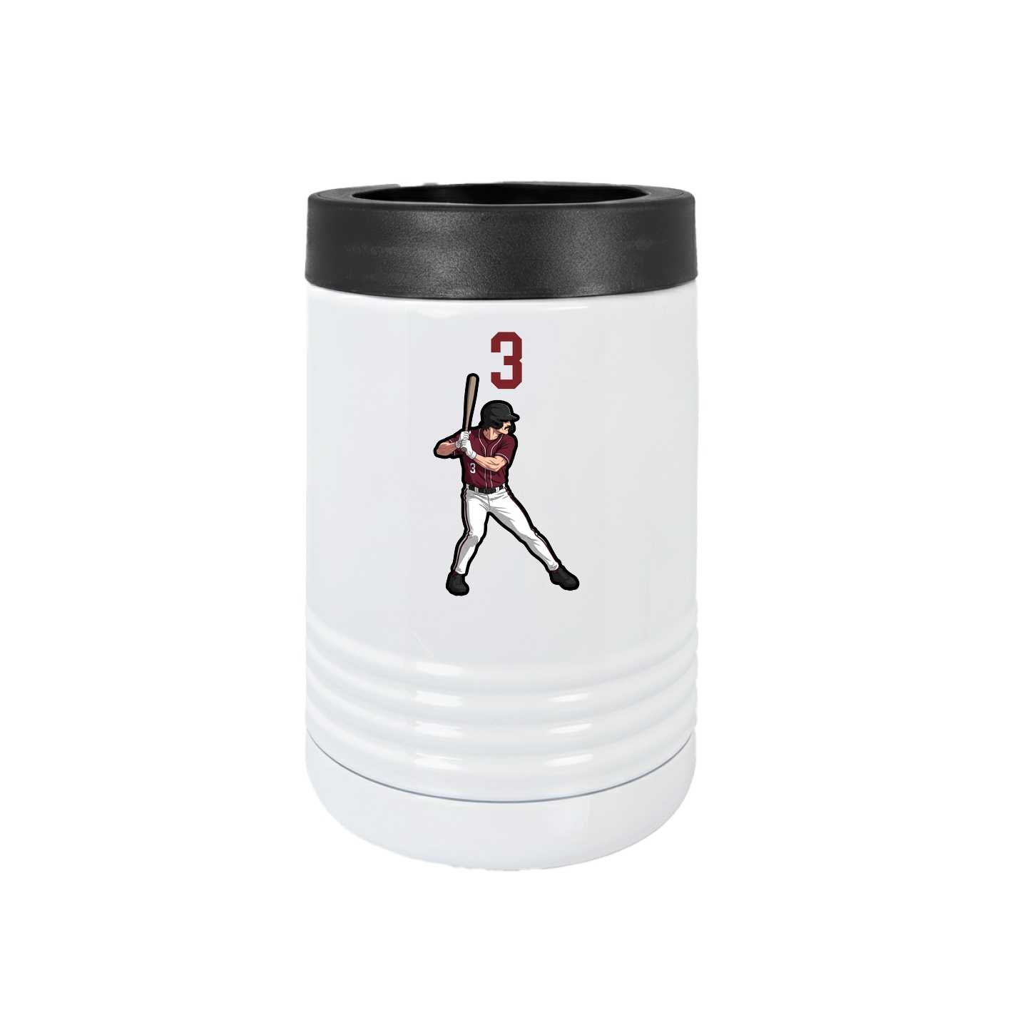 Beverage Holder — Number Top in White