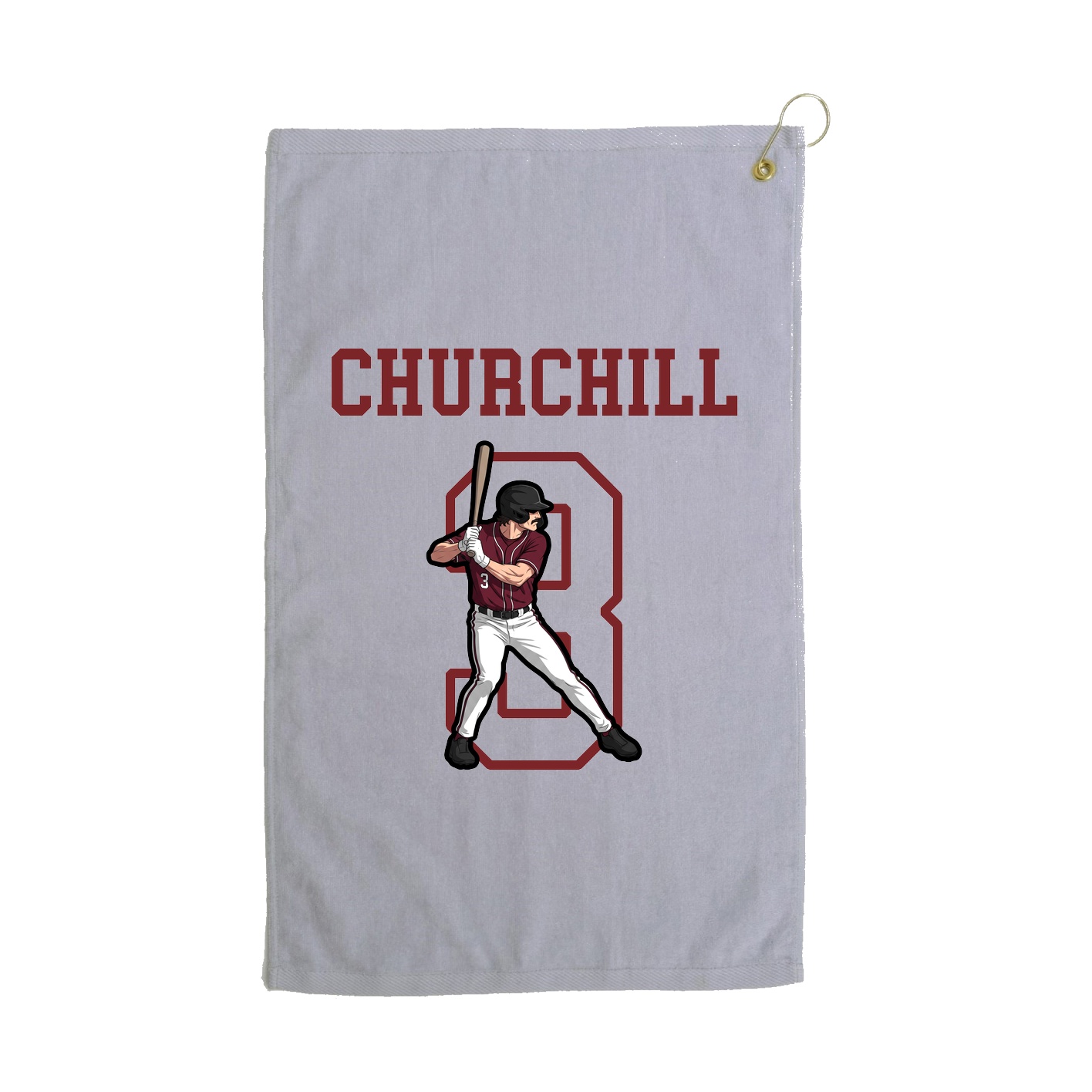 Golf Towel — Shirsey in Grey