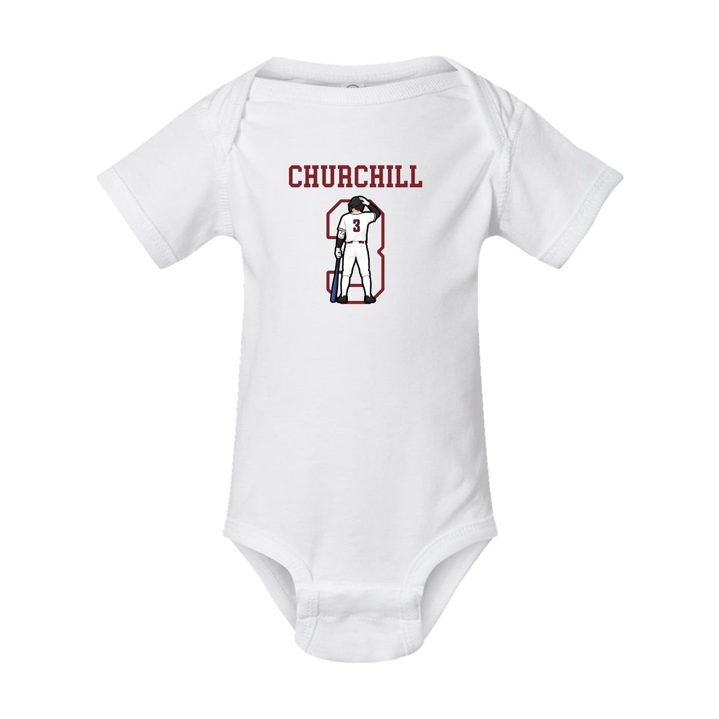 Baby Onesie — Shirsey in White