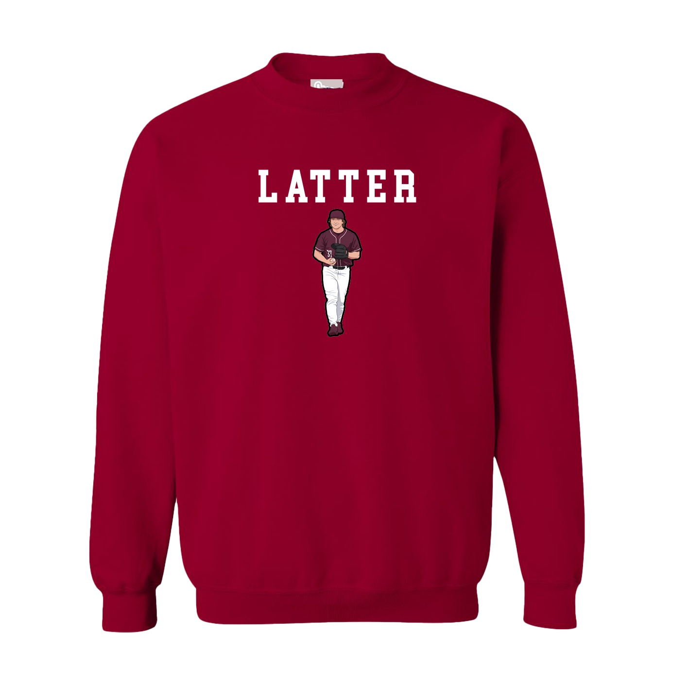 Fleece Crew — Shirsey in Cardinal