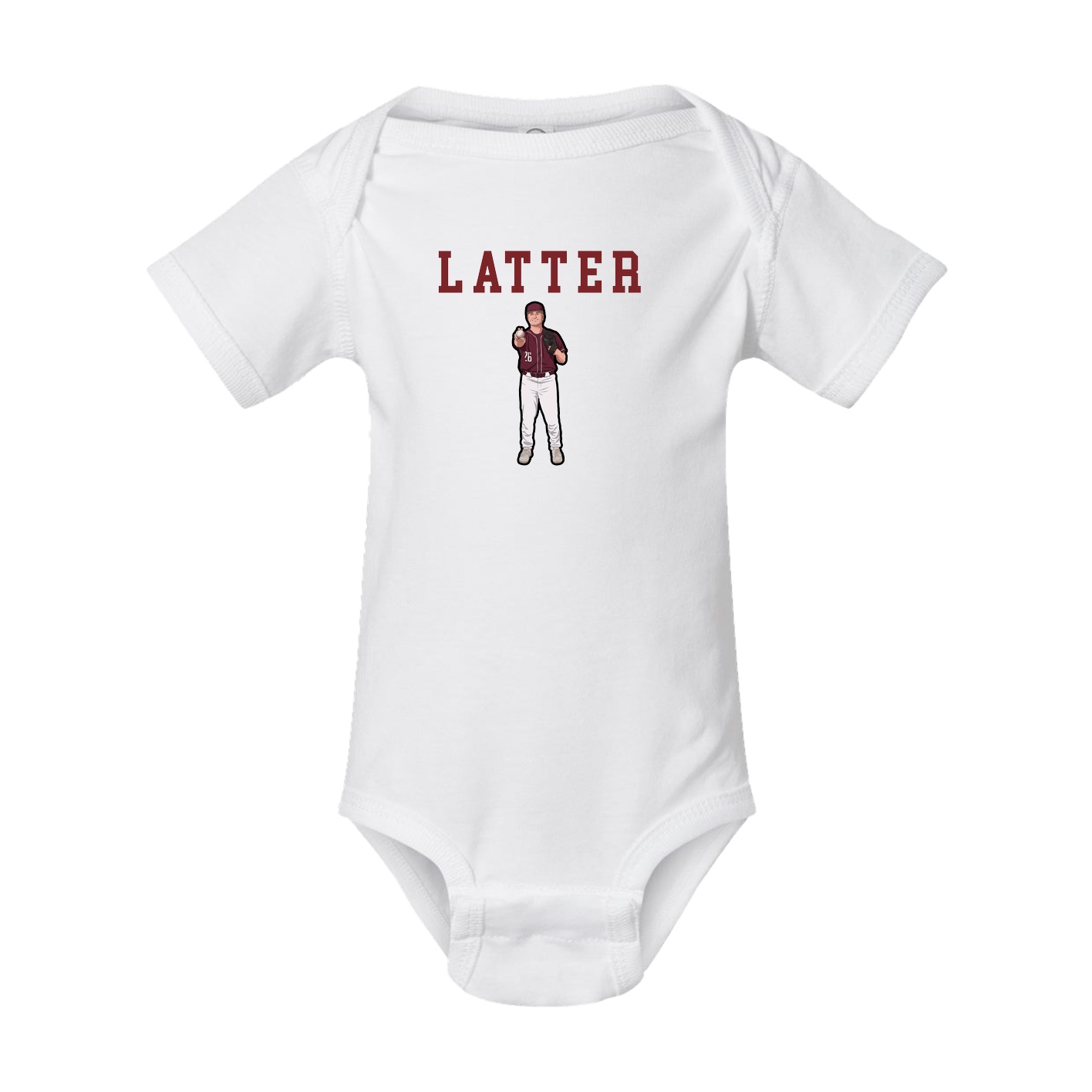 Baby Onesie — Shirsey in White