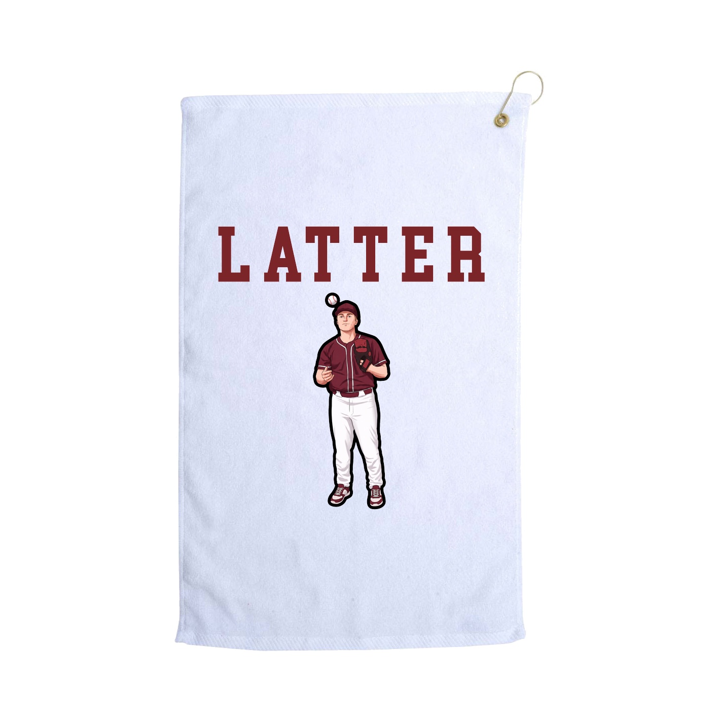 Golf Towel — Shirsey in White