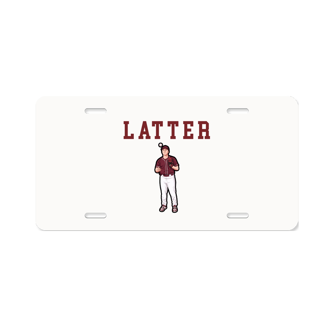 License Plate — Shirsey in Classic