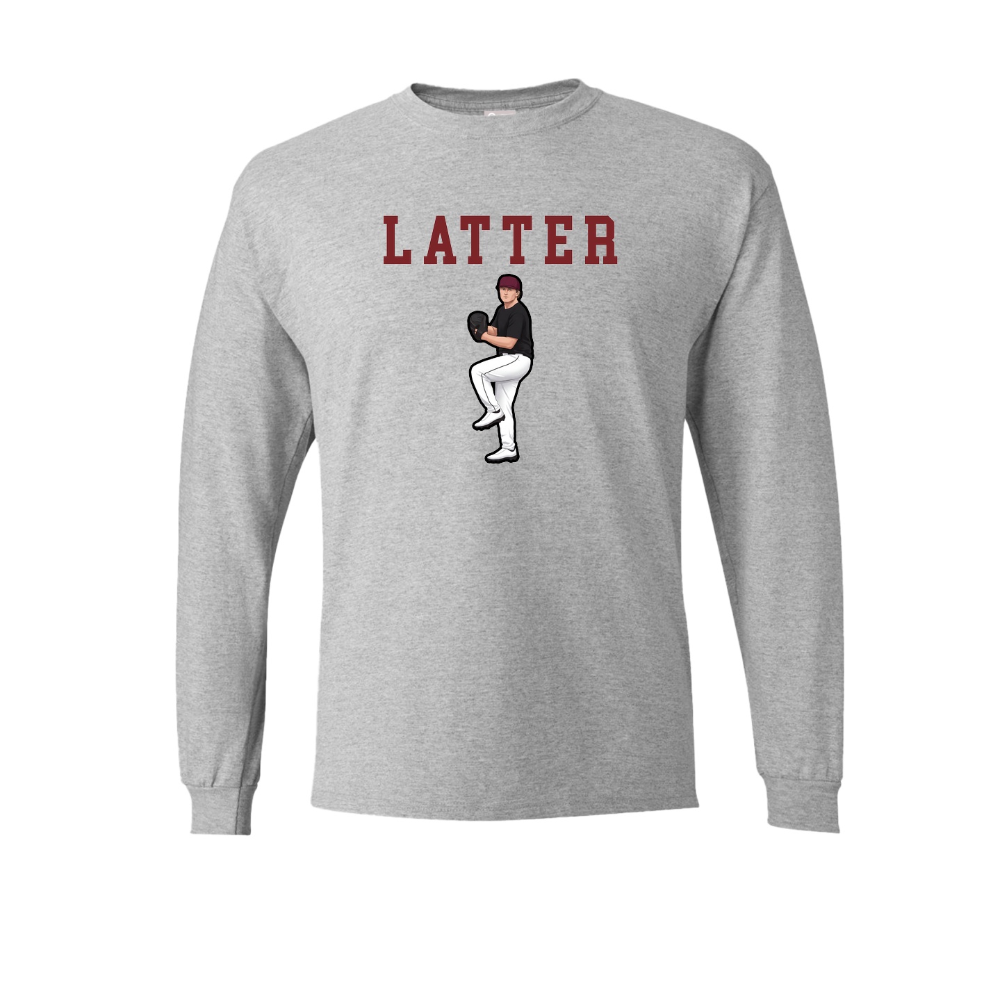 Long Sleeve Tee — Shirsey in Grey