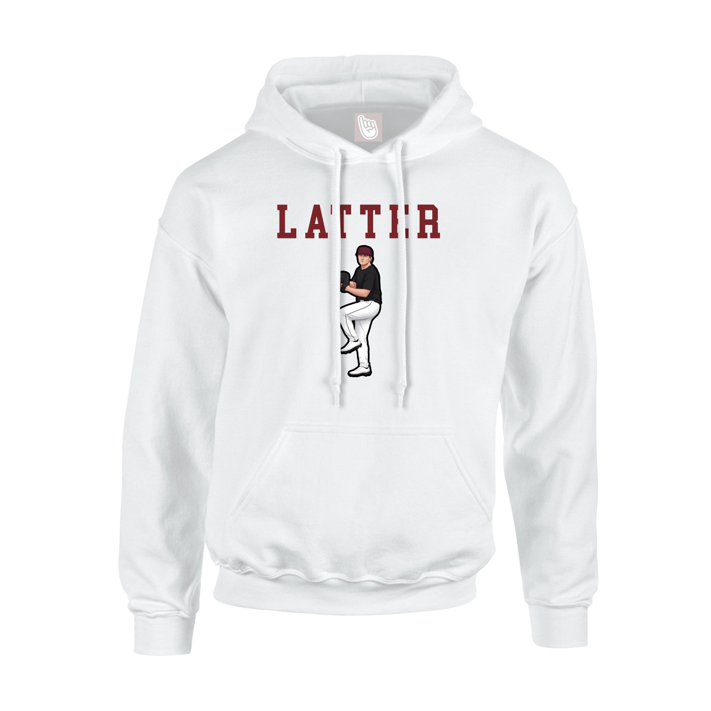 Youth Hoodie — Shirsey in White
