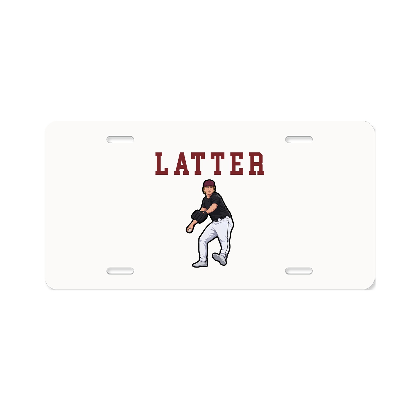 License Plate — Shirsey in Classic