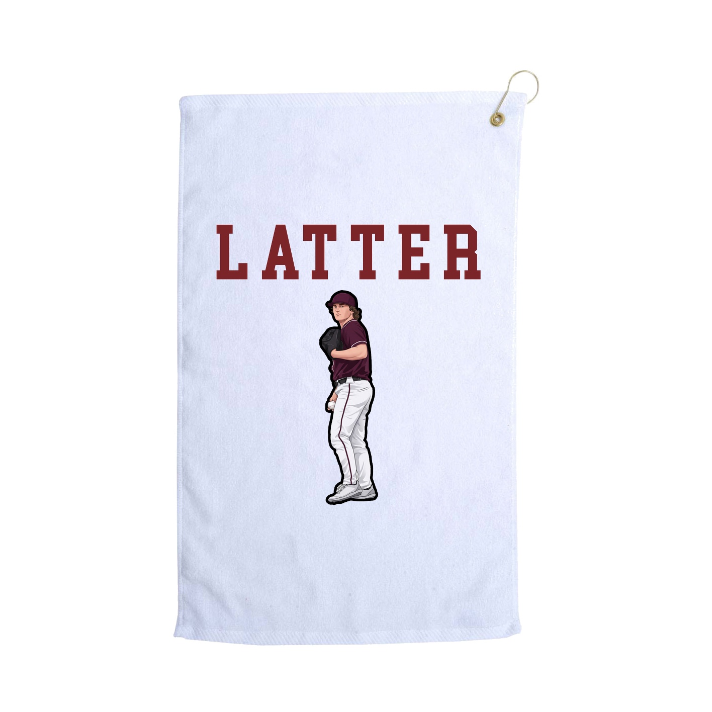Golf Towel — Shirsey in White