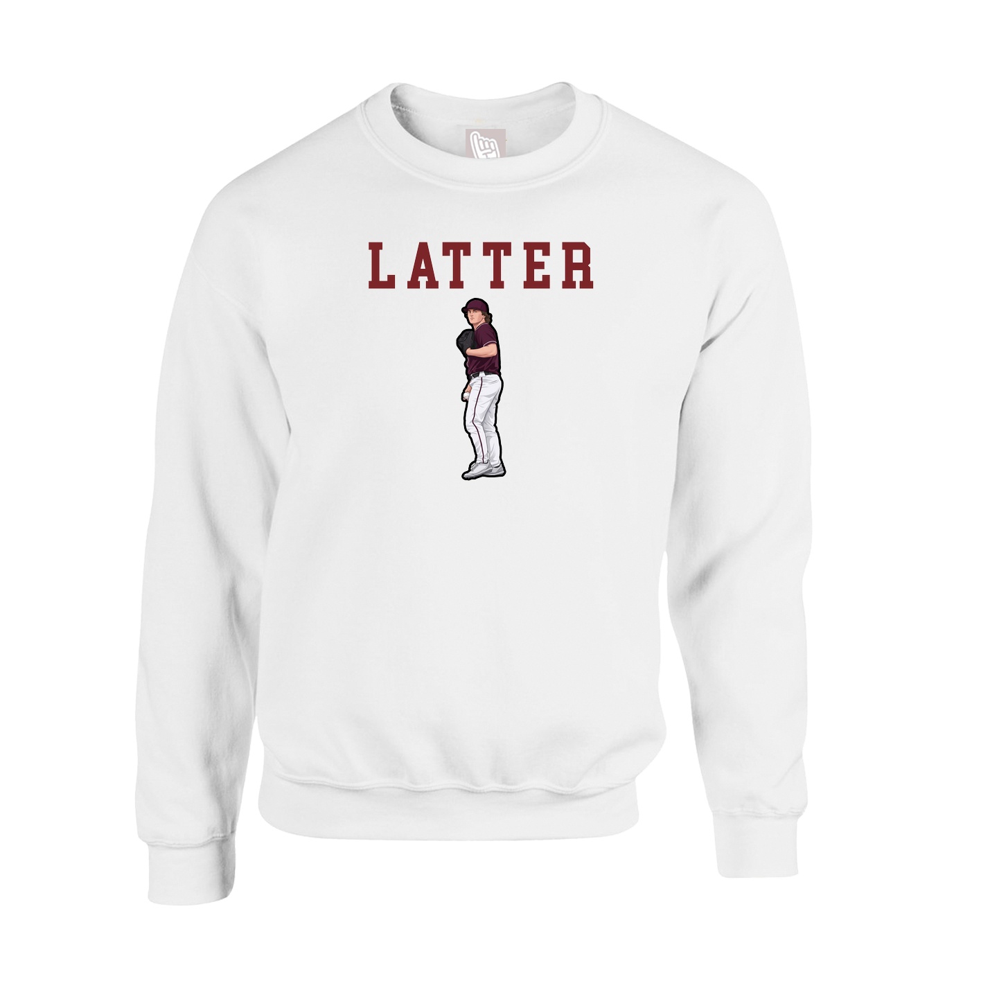 Fleece Crew — Shirsey in White