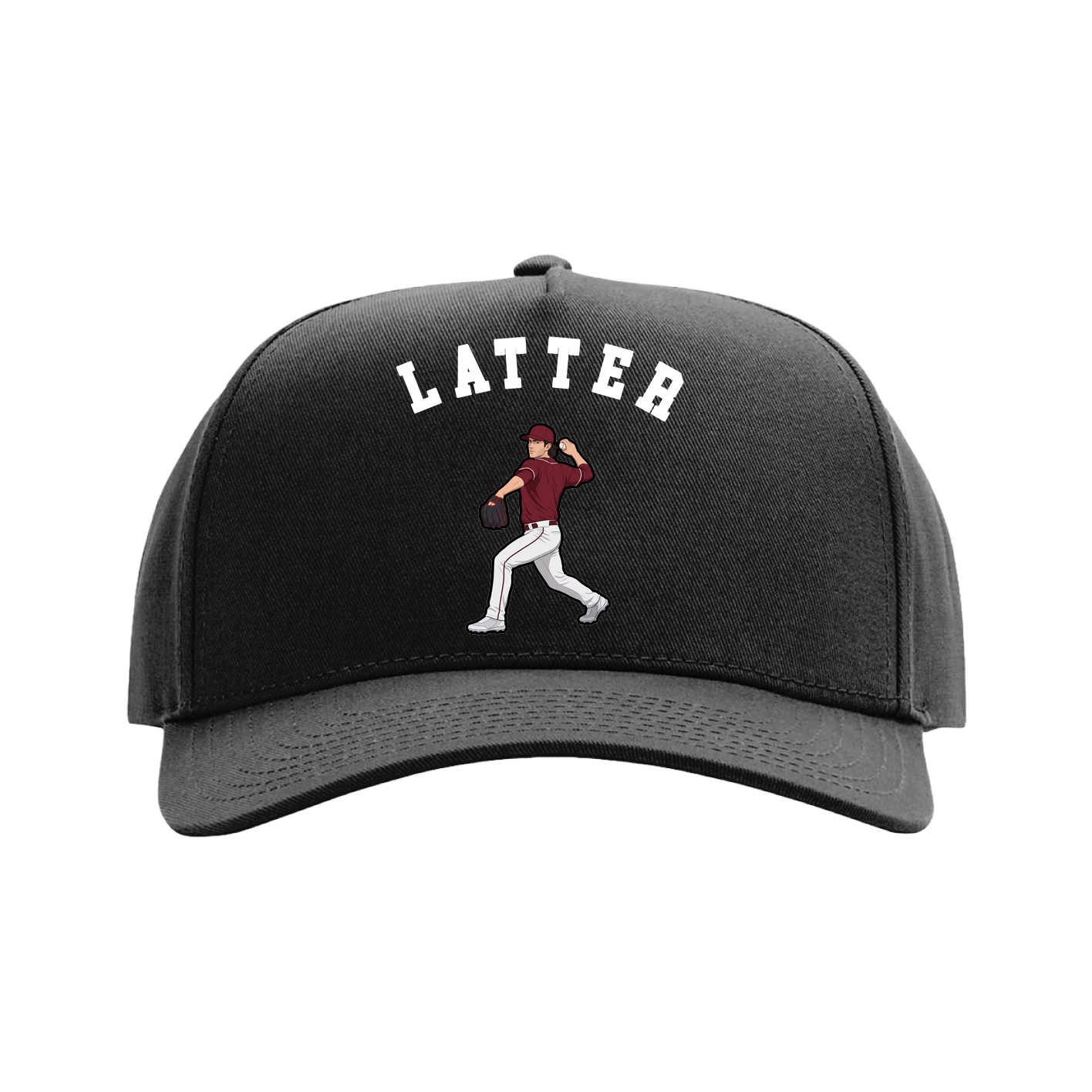 Full Fabric Five-Panel Champ Cap