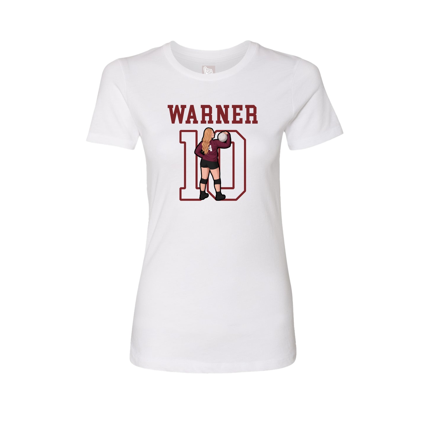 Fitted Women's Tee — Shirsey in White